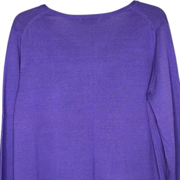 Coldwater Creek Silk/Cotton Cardigan - Orchid/Lavender - 1X - Picture 5 of 9